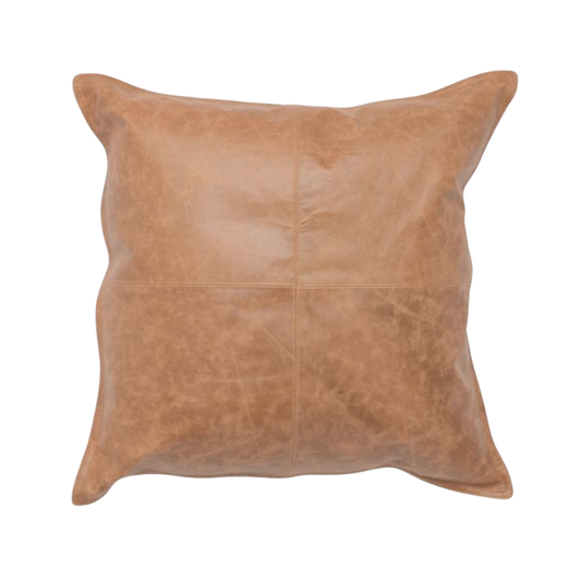 SLD Leather Dumont Chestnut Pillow