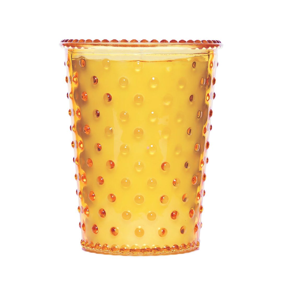16 oz Hobnail Candle - Pina Colada