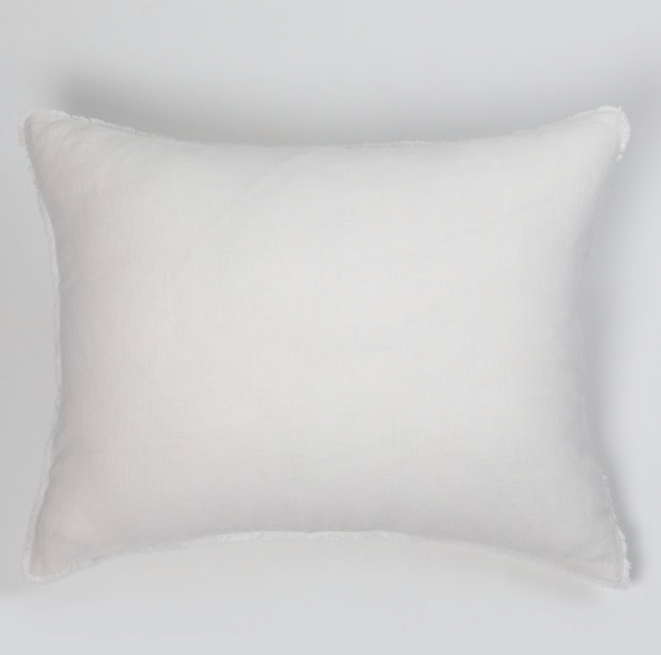 White Linen Sham