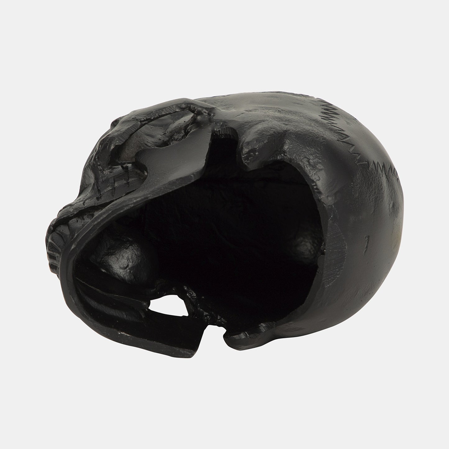 Metal 6" Skull Decor, Black