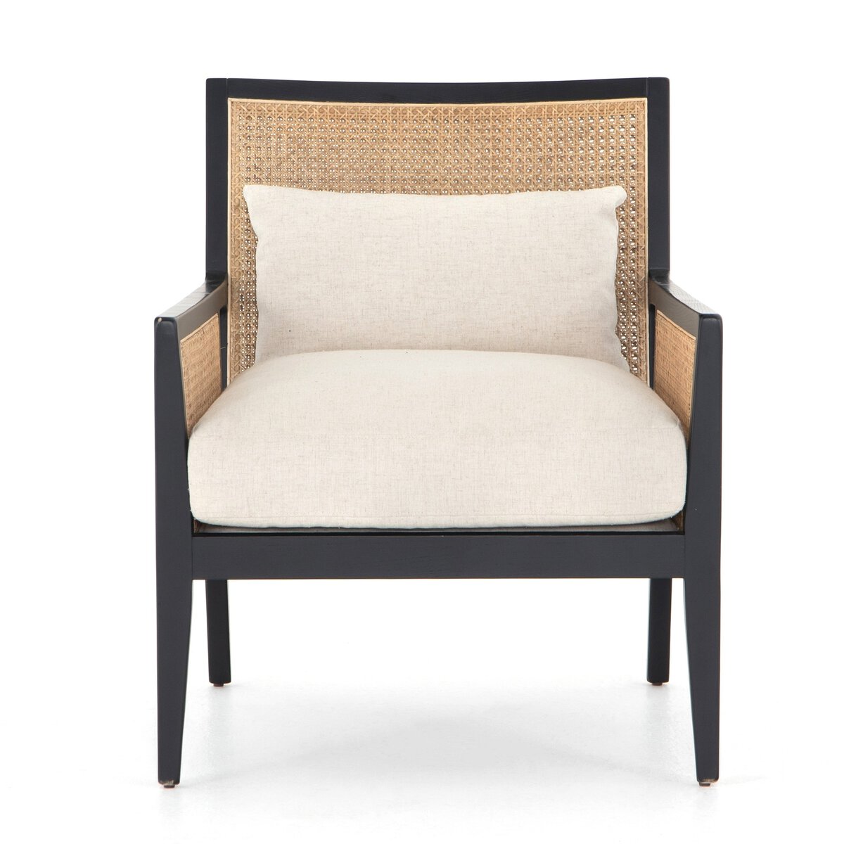 Antonia Cane Chair - Black