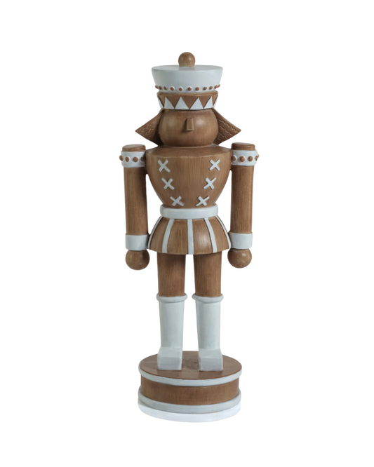 Decorative Nutcracker Soldier Christmas Decor - Brown