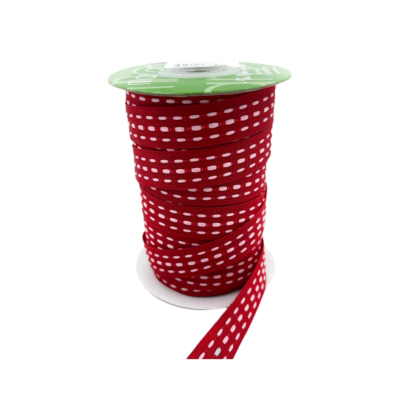 Grosgrain Triple Woven Thread with Woven Edge 5/8 Inch Ribbon, Red Valentine's Day (Copy)