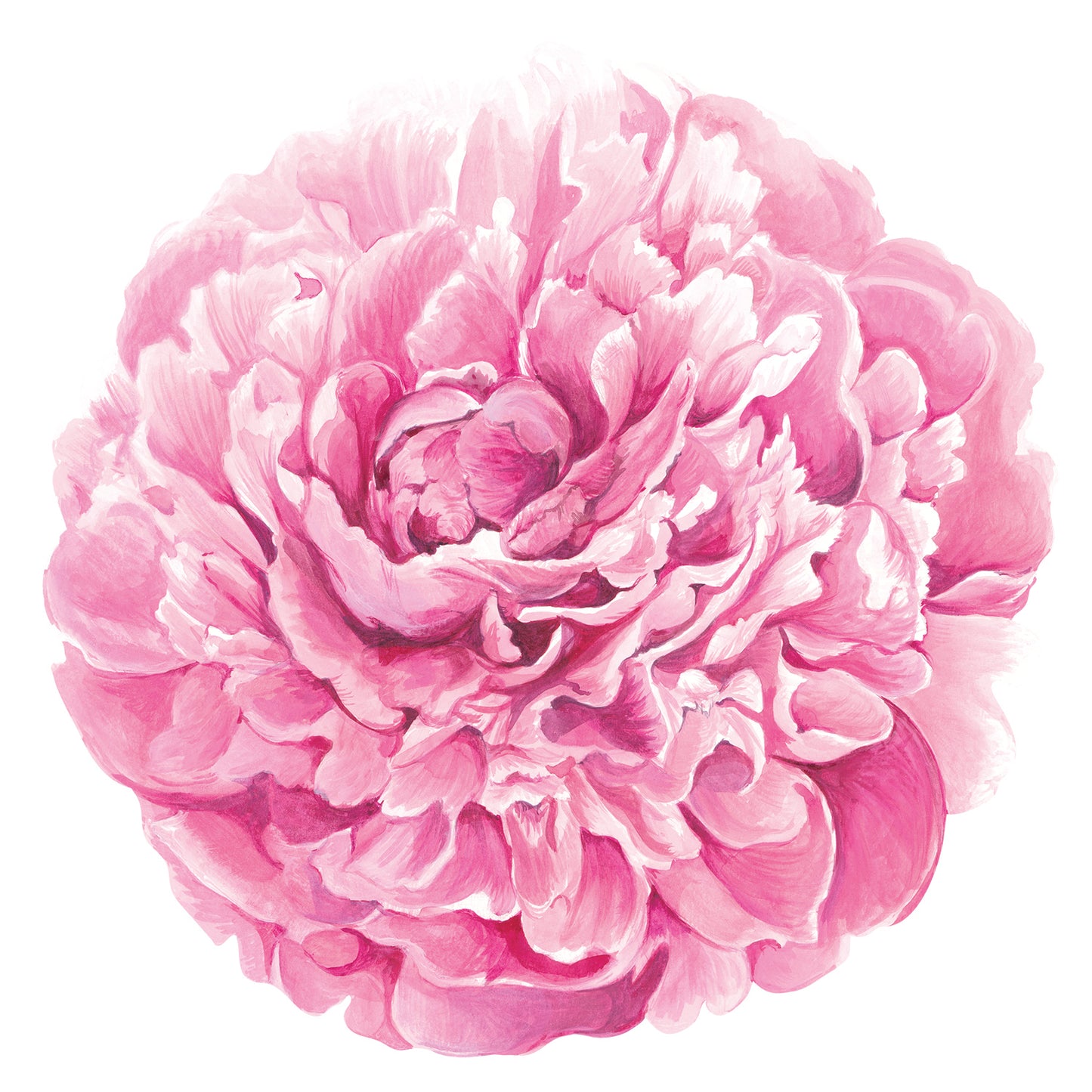 Die Cut Peony Table Placemat