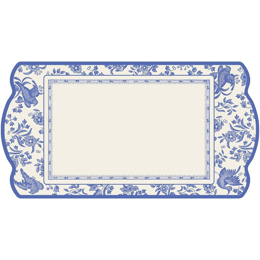 Blue Regal Peacock Table Card, Pack of 12