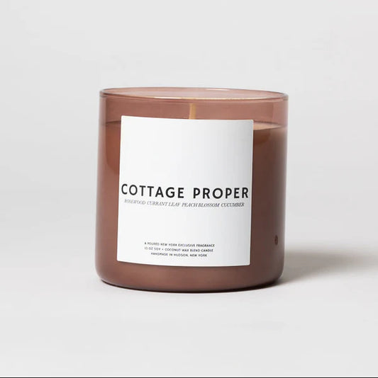 Cottage Proper Scented Candle by Poured