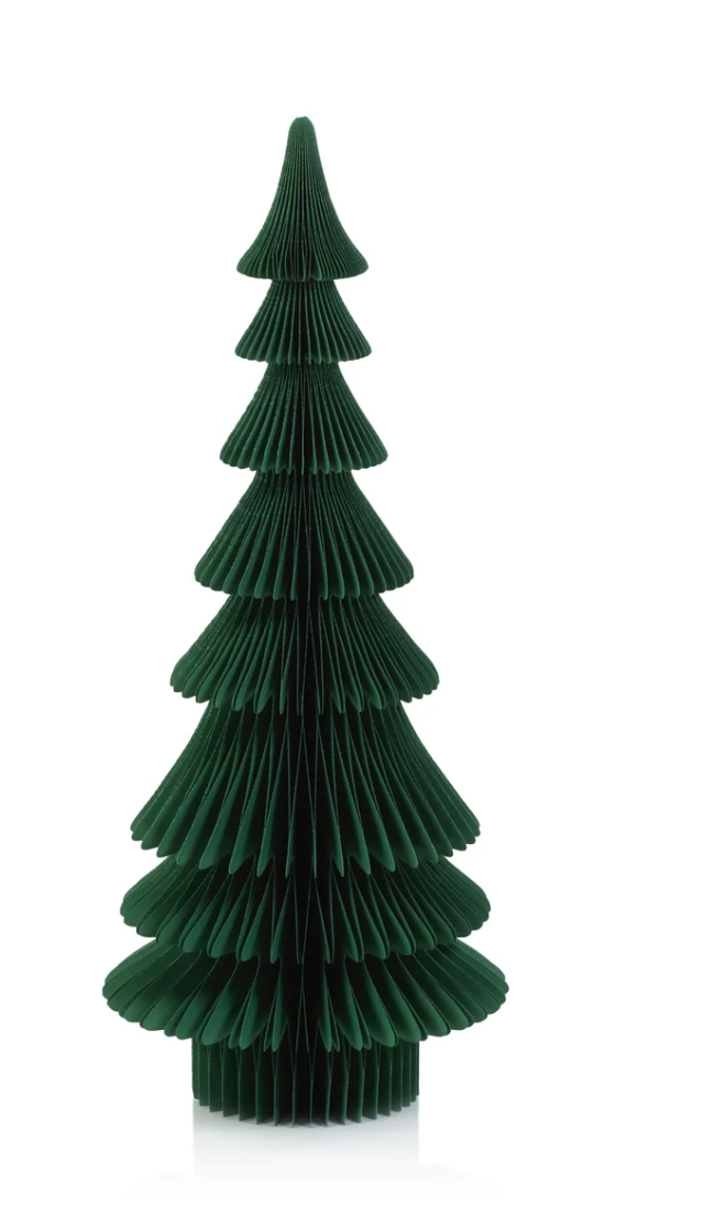 Wish Paper Decorative Tree - Pine Green - 24 in Davos Tree