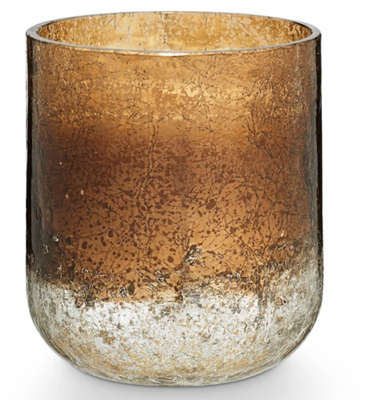 Woodfire Small Radiant Glass Candle