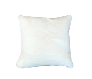 Silver Fox Large Pillow - Ivory