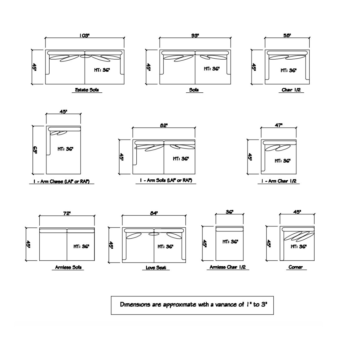 Cameo 2000 Sectional