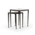 Dalston Nesting End Table-Antique Nickel