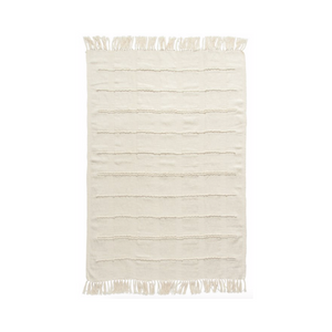 Cream textured Blanket