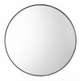 48" Large Silver Round Agoura Mirror