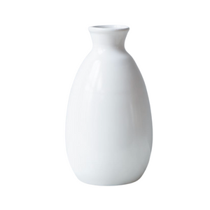 organic white vase