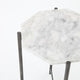 Simplistic White Marble Side Table