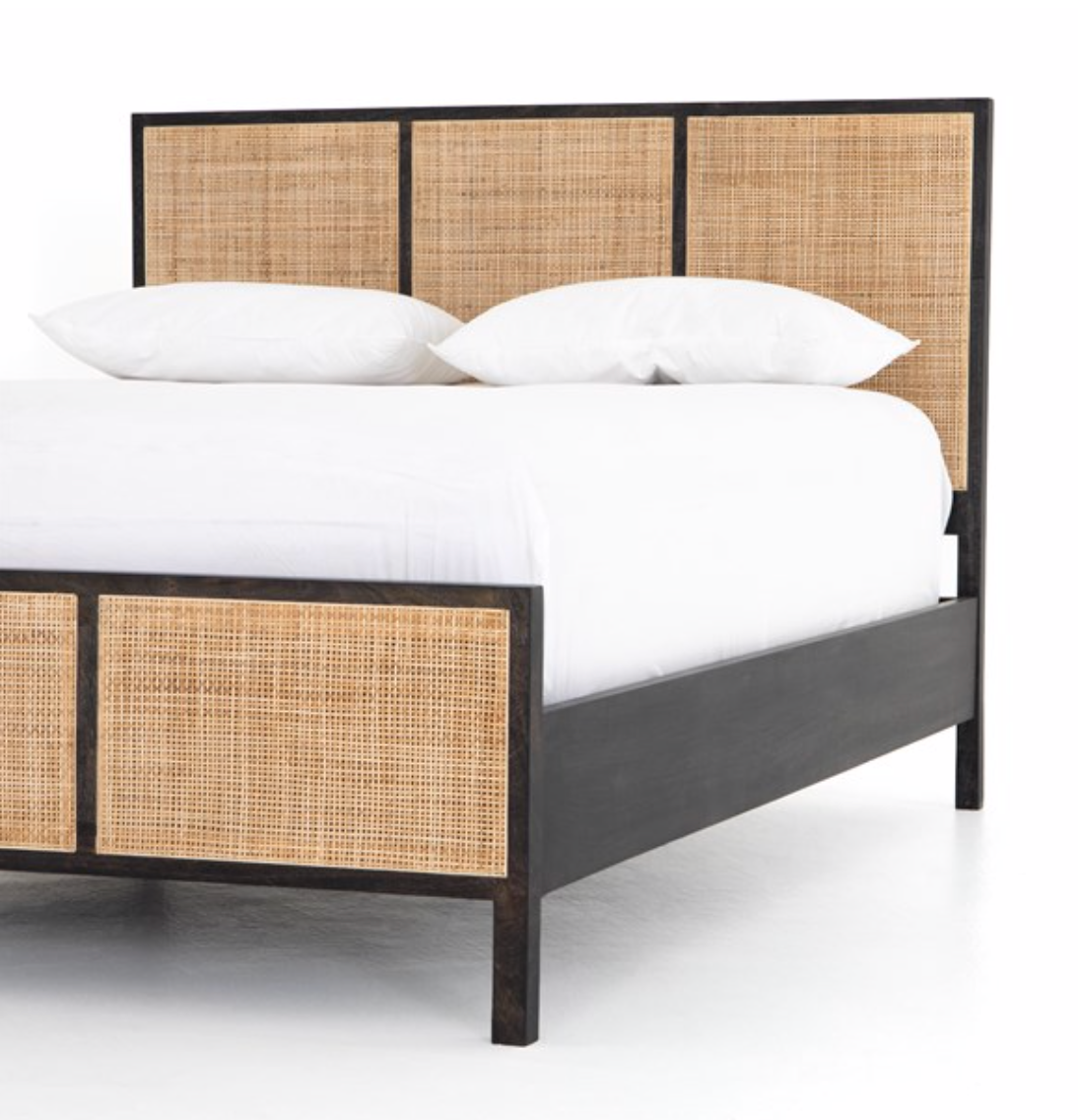 Modern Cane Bed Frame