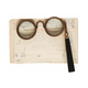 brass and resin spectacle magnifying glass