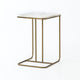 Marble and Gold Adalley C table